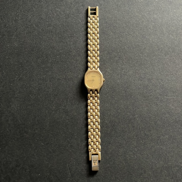 Tissot Swiss Made Matte Gold Tone Ladies Watch - Picture 8 of 14